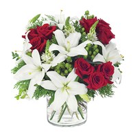 Rose and Lily Bouquet