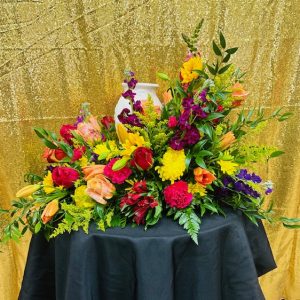 Cremation wreath