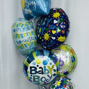 Baby Boy Balloon Bouquet