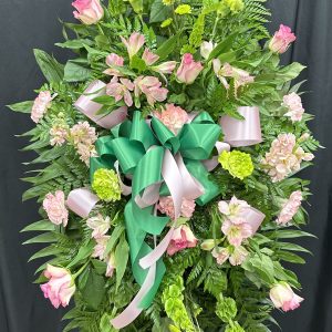 Pink & Green Standing Spray