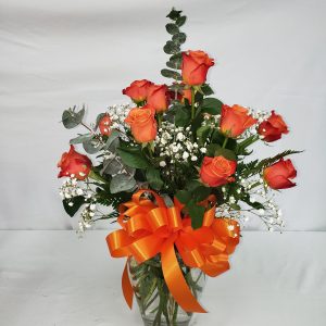 ORANGE ROSE BOUQUET